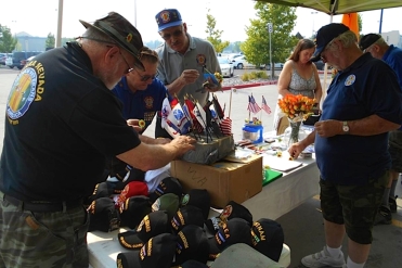 Chapter 989 Members at Wal-Mart Outreach in August 2013. Mike M, Jay J, Michael H, Butch B, Jim H.